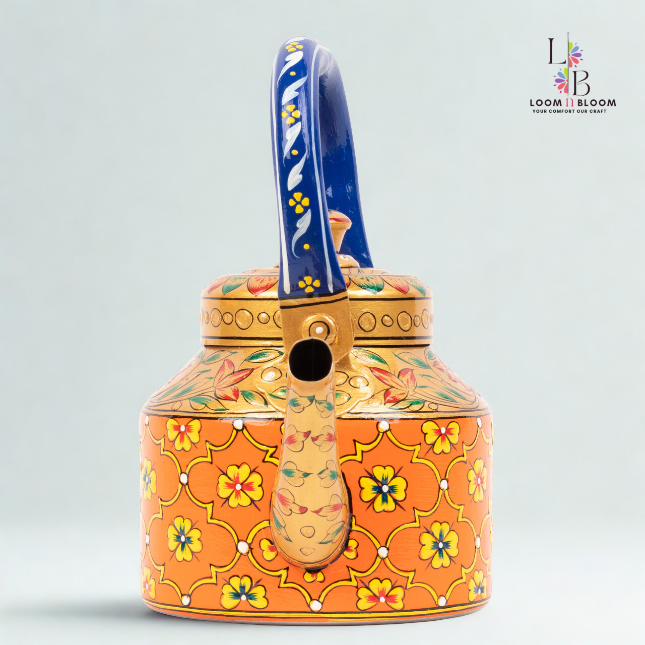 HanPainted  Tea Kettle - Artistic Decorative Floral Tea Pot for Home Kitchen Decor Kari Art (Copy)