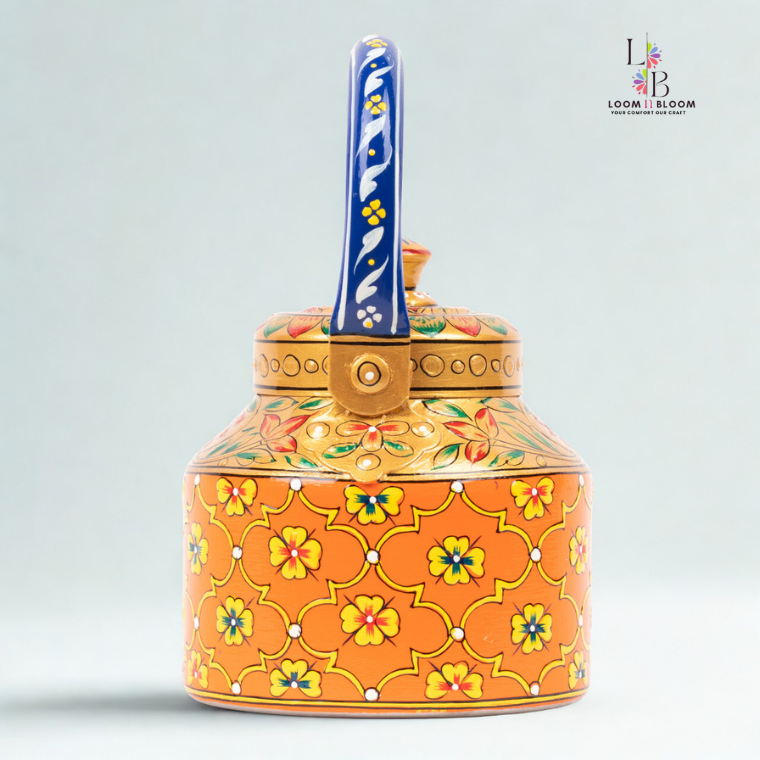 HanPainted  Tea Kettle - Artistic Decorative Floral Tea Pot for Home Kitchen Decor Kari Art (Copy)